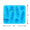 thumbnail image 5 of ​Nautical Ship Ice Cube Tray - Quick Freeze TPR Mold for Cocktails, Themed Parties & Home Bars, Novelty Kitchen Gift for Sailors, Boat Enthusiasts​​ Blue, 5 of 6