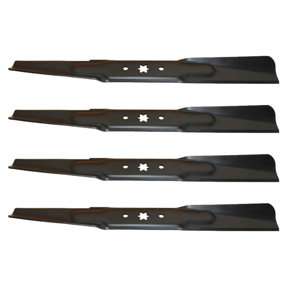 RAParts (4) New Aftermarket Replacement Lawn Mower Blades 23-1/4" Troy Bilt Fits Cub Cadet MTD 742-04244A 942-04244A