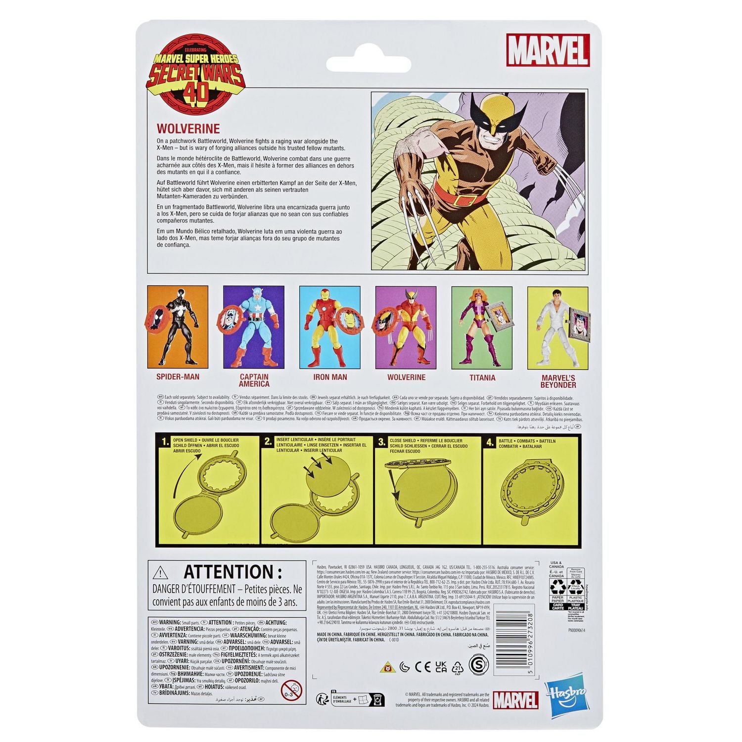Marvel Legends Series Secret Wars Wolverine
