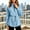 Blue women fleece sweatshirt long sleeve a1, variant on Bzdzmqm Women Fall Winter Fleece Sweatshirts Long Sleeve Zipper Drawstring Pullover Tops Cozy Warm Basic Solid Cardigan Casual Outfits for Work Travel Daily Wear, Black XL