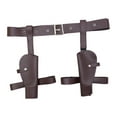 thumbnail image 4 of Cinturón Vaquero Occidental Ajustable con Hebilla Resistente Accesorio para Disfraz Doble Soporte Funcional Y Material de Piel Sintética Adecuado para Marrón, 4 of 5