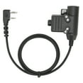 thumbnail image 1 of TK Head U94 PTT para Kenwood TK3107 para Baofeng UV5R BF888S para WLN KDC1 K Head Walkie Talkies, 1 of 10