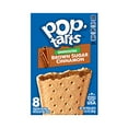 thumbnail image 5 of Pop-Tarts, Breakfast Toaster Pastries, Unfrosted Brown Sugar Cinnamon, Proudly Baked in the USA, 13.5oz Box (Pack of 12), 5 of 7