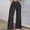 Black, variant on Womens Wide Leg Pants Dressy Hollow out High Waist Flare Pant Loose Casual Sexy Aesthetic Club Y2k Trousers
