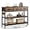 Rustic Brown2, variant on Lulive Entryway Table with Power Outlets, Console Table with 3 Fabric Drawers, Sofa Table for Living Room, Hallway, Couch, Foyer, Height Adjustable (Rustic Brown, 43")