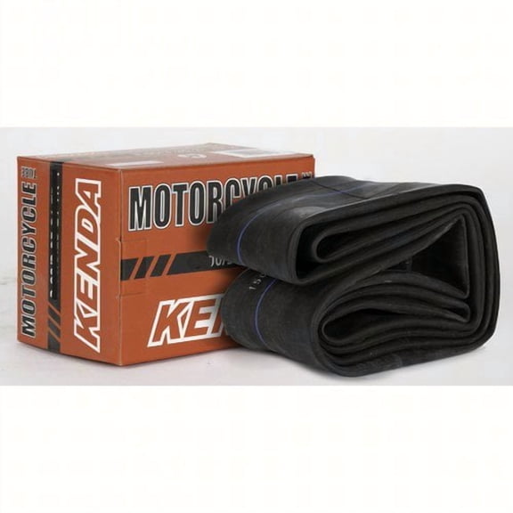Kenda 4.00/4.10-18 (100/100-18) Motorcycle Tube with Straight TR-6 metal valve stem