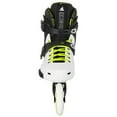 thumbnail image 3 of ROLLERBLADE Adult Unisex Lightning 110 White/Black Inline Skates, Size: 6, 3 of 7
