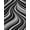 Black, Pattern 1, variant on ODIKA 2x3 Machine Washable Non-Slip Area Rug, Chevron Wave Mud Blocking Front Doorway Protection Waterproof Guard High Traffic Rug, Black, 592782