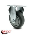 thumbnail image 2 of FG27275 Rubbermaid Cube Utility Truck Quiet Replacement Rigid Caster SCC, 2 of 2