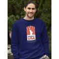 thumbnail image 2 of Independence Usa Emblem Sweatshirt Men -Image by Shutterstock, Male x-Large, 2 of 4