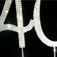 thumbnail image 3 of ORUYROP 40 cake topper Premium Bling Rhinestone Diamond Gems for Birthday or Anniversary Party Decoration, 3 of 5