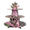 Pink Next Camo Cupcake Stand Havercamp Camouflage Party Supply