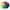 Rainbow, variant on Totes Recycled Canopy Vented One-Touch Auto Open Golf Rain Umbrella with Sunguard, Black