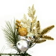 thumbnail image 2 of Vickerman 6' x 16" Artificial Christmas Garland, Battery Operated Warm White Lights, 2 of 7
