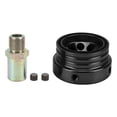 thumbnail image 1 of Oil Filter Plate, Exquisite Oil  Plate Adapter Aluminium Alloy With Connector For  BRZ 2012-2019 Blue,Black,Red, 1 of 8