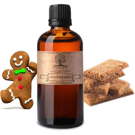 Gingerbread - 100% Pure Aromatherapy Grade Essential oil by Nature's Note Organics - 4 Fl Oz