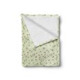 thumbnail image 2 of Daisy Soft Flannel Fleece Blanket, Realistic Garden Botany Artwork with Chamomile Flowers and Buds with Flying Ladybugs, Cozy Plush for Indoor and Outdoor Use, 50" x 70", Multicolor, by Ambesonne, 2 of 6