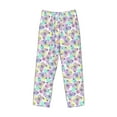 thumbnail image 4 of Daiia Butterflies on Polka Dots Men's Sleep Pant with Pockets and Drawstring,Pajama Pants-X-Large, 4 of 9