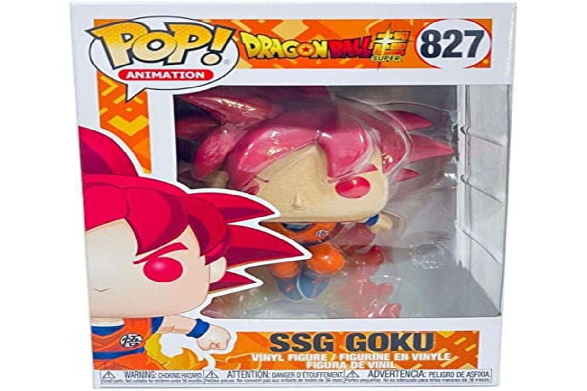 Funko Pop!ドラゴンボール スーパー SSG GOKU 827 Funko Pop! Dragon Ball Super #827 Super Saiyan God Goku