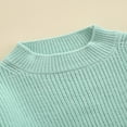 thumbnail image 3 of POINTERTECK Tricot à Manches Longues pour Enfants Fille Garçon Chandail Col Rond Automne Hiver, 3 of 6