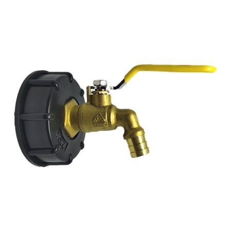 

IBC Outlet Tap Tank Water Tap Brass Faucet for Garden Irrigation