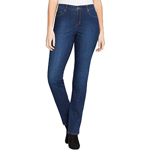 gloria vanderbilt all around slimming effect black pants