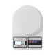 thumbnail image 2 of Báscula de alimentos Báscula de cocina digital Práctica Compacta Multifunción Gramos Onzas con LED Cocina Horneado, 2 of 9