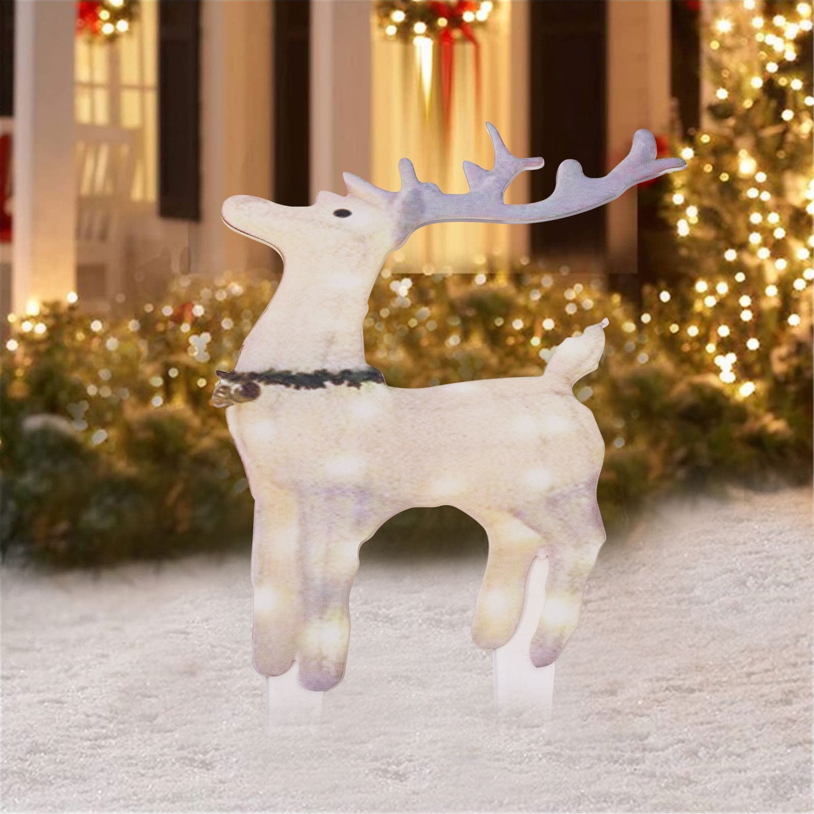 LightUp Deer Outdoor Christmas Decorations,LED Christmas Deer Outdoor
