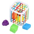 thumbnail image 4 of Juguete para niños, juguete de clasificación de formas para bebés, juguetes de clasificación de formas para niños pequeños, juguete de clasificación de formas para bebés, rendimiento confiable, 4 of 14