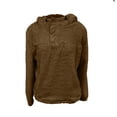 thumbnail image 4 of PVCS Womens Warm Faux Coat Jacket Winter Zipper Solid Long Sleeve Sweatshirt, 4 of 4
