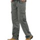 thumbnail image 1 of Pantalones largos lisos informales con bolsillos para exteriores, pantalones clásicos, pantalones de trabajo, pantalones largos de algodón para hombre, 1 of 4