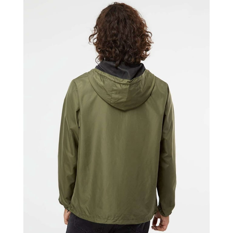 Independent Trading Co. Unisex Lightweight Quarter Zip Windbreaker Pullover Jacket Walmart