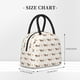 thumbnail image 2 of Balery Dachshund Dog Puppy Bolsa de Almuerzo para Mujeres, Caja de Almuerzo, Bolsa de Almuerzo Pequeña Impermeable, Tote de Almuerzo Reutilizable con Gran Capacidad, 2 of 6