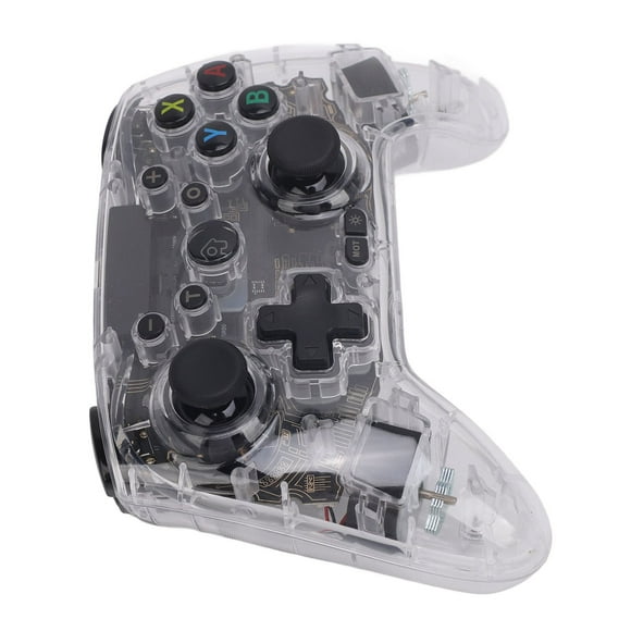 Gamepad Controller, Gaming Controller Vibration Function RGB Lighting Effects for Game Accessories