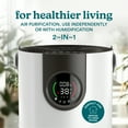 thumbnail image 3 of Homedics 2-in-1 Cool Mist Humidifier & Air Purifier – Humidifies & Purifies Air, Digital Air Quality Sensor, Auto Mode, Stylish Tower Design, Ideal for Medium-Large Rooms, 3 of 8