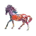 thumbnail image 4 of Estatua de caballo, figura de caballo, artesanía, escultura creativa de resina, adorno de caballo, escultura de caballo para mesa, sala de estudio, 4 of 9