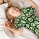 thumbnail image 5 of Balery Avocado Heart Conjunto de Pijama Infantil de Manga Corta con Estampado – Ropa de Dormir de Algodón Suave-Large, 5 of 5