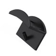 thumbnail image 2 of Fuerte Perchero Para Sombreros, Ganchos Para Sombreros Adhesivos ABS Negro Evita La Deformación De La Tapa Adhesivo Transparente Fuerte Minimalista Moderno 10 Piezas Para Toallas, 2 of 8