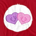 thumbnail image 2 of Care Bears Always There Bear Belly Women's T Shirt, Red, Large, 2 of 3