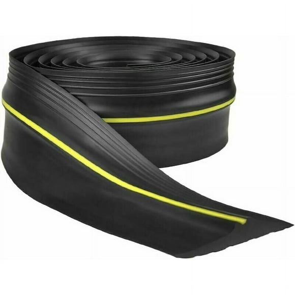 Garage Door Bottom Threshold Seal, Weatherproof Rubber 3 Meters Long, Flexible Adjustment for Customized Protection