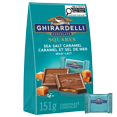 thumbnail image 1 of GHIRARDELLI Sea Salt and Caramel Milk Chocolate Squares, 151-Gram Bag, 1 of 6