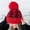 Red/Black, variant on CC Houndstooth Beanie