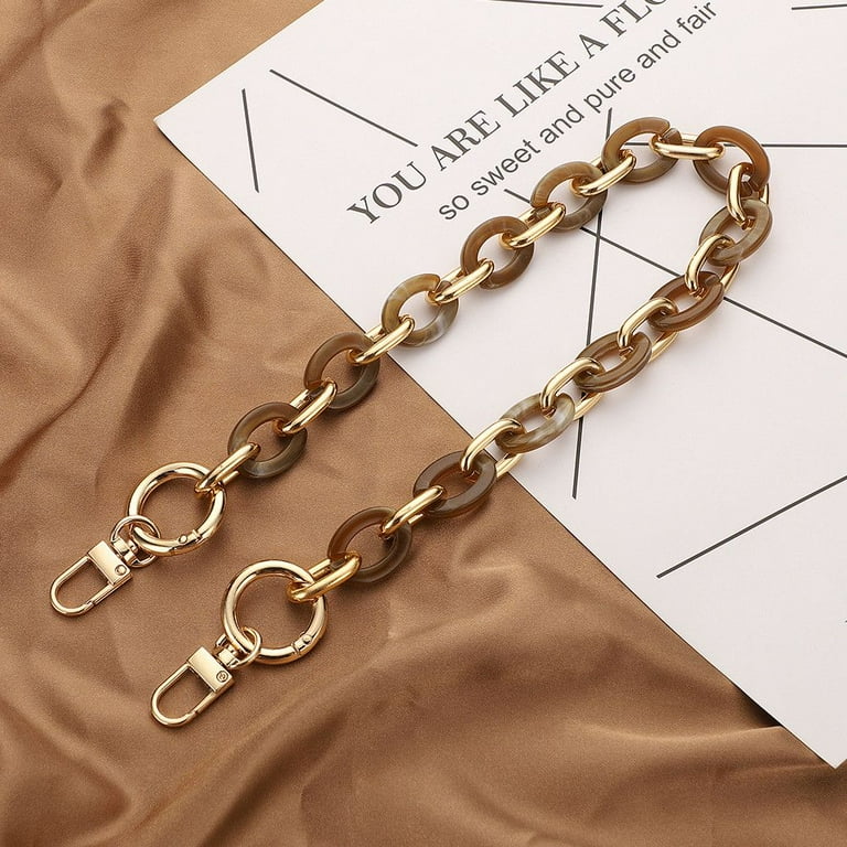 Crossbody Bag Acrylic Resin Detachable Purse Chain Bag Chain Shoulder Bag Accessories Handbag Bag Straps 3 Men s