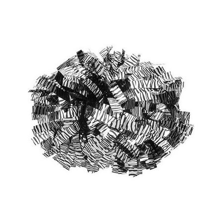 Pizzazz Metallic Silver Black Zebra Cheer Single Pom Pom