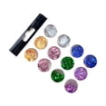 thumbnail image 3 of Copos de lámina dorada para resina, prácticos copos de lámina brillante para decoración DIY, lentejuelas brillantes 6 colores, 3 of 8