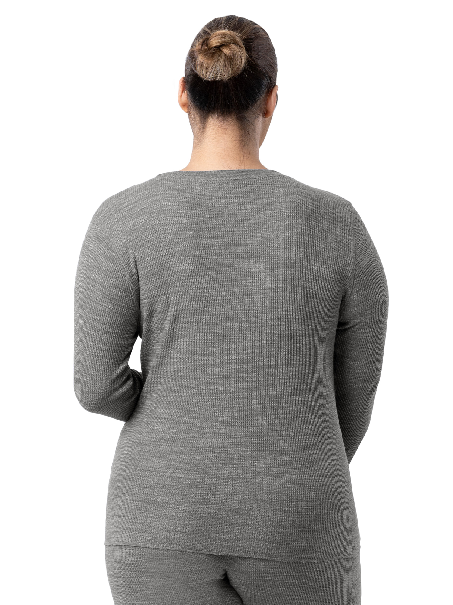 Fruit Of The Loom Women's Eversoft Waffle Thermal Top photo 3