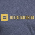 thumbnail image 3 of CafePress - Delta Tau Delta Gold Signature T Shirt - Mens Tri-blend T-Shirt, 3 of 4