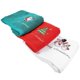 thumbnail image 4 of Comfortable Hand Towel Xmas Towel Set Bathroom Use Red Breathable Foldable 3Pack, 4 of 5