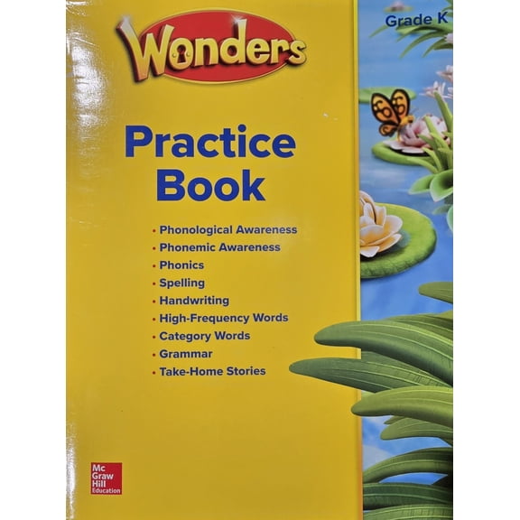 Pre-Owned Wonders Grade K NA Practice Book (BLM)