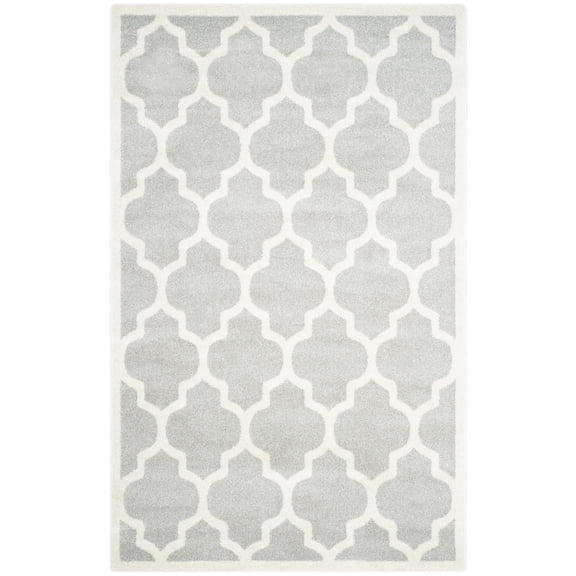 Safavieh Amherst Roderick Geometric Area Rug, Light Gray/Beige, 5'3" x 8'